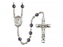  St. Philip the Apostle Centre Rosary w/Hematite Beads 