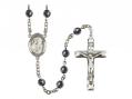  St. Thomas More Centre Rosary w/Hematite Beads 