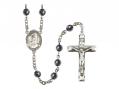  St. Elizabeth of the Visitation Centre Rosary w/Hematite Beads 