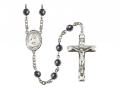  St. Rose Philippine Duchesne Centre Rosary w/Hematite Beads 