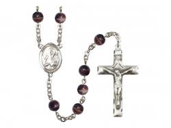  St. Andrew the Apostle Center Rosary w/Brown Beads 