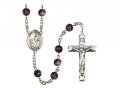  St. Dymphna Centre Rosary w/Brown Beads 