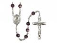  St. Henry II Centre Rosary w/Brown Beads 