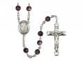  St. James the Greater Centre Rosary w/Brown Beads 