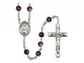  St. Julie Billiart Centre Rosary w/Brown Beads 