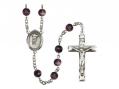  St. Philip Neri Centre Rosary w/Brown Beads 