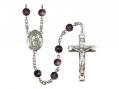  St. Paul the Hermit Centre Rosary w/Black Onyx Beads 