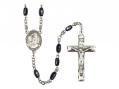  St. Elizabeth of the Visitation Centre Rosary w/Black Onyx Beads 
