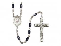  St. Josephine Bakhita Centre Rosary w/Black Onyx Beads 