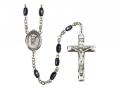  St. Philip Neri Centre Rosary w/Black Onyx Beads 