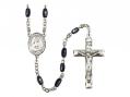  St. Rose Philippine Duchesne Centre Rosary w/Black Onyx Beads 