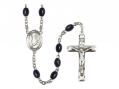  St. Dominic de Guzman Centre Rosary w/Black Onyx Beads 