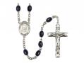  St. Joseph Freinademetz Centre Rosary w/Black Onyx Beads 