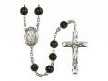  St. James the Greater Centre Rosary w/Black Onyx Beads 