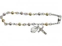  Rosary Bracelet w/Round Bead 