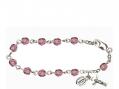  Rosary Bracelet in Assorted Colors 