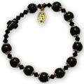  Rosary Bracelet w/Black Onyx Bead 