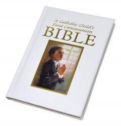  A Catholic Child\'s First Communion Bible-Blessings-Boy 