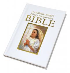  A Catholic Child\'s First Communion Bible-Blessings-Girl 