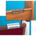  Curved Pew Reserved Sign 