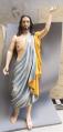  Risen Christ Statue in Resin/Marble Composite - 72"H 