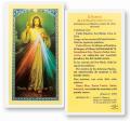  "EL ROSARIO DE LA MISERICORDIA" Laminated Prayer/Holy Card (25 pc) 