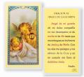  "ANGEL DE LA GUARDA-DEL-PUENTE" Laminated Prayer/Holy Card (25 pc) 