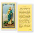  "ORACION A SANTA MARTA" Laminated Prayer/Holy Card (25 pc) 