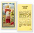  "ORACION A SAN RAMON NONATO" Laminated Prayer/Holy Card (25 pc) 