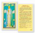  "ORACION A LA SANTISIMA VIRGEN" Laminated Prayer/Holy Card (25 pc) 