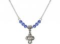  Communion 5-Way Medal Birthstone Necklace Available in 15 Colors 