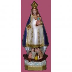  Our Lady Of Charity Statue in Poly-Vinyl Resin, 24\"H 