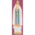 Our Lady of Fatima Statue in Indoor/Outdoor Vinyl Composition, 24"H 