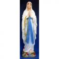  Our Lady of Lourdes Statue - Indoor/Outdoor Vinyl Composition, 24"H 