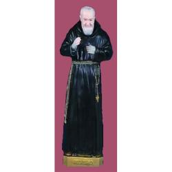  St. Padre Pio Statue - Indoor/Outdoor Vinyl Composition, 24\"H 