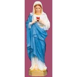  Immaculate/Sacred Heart of Mary Statue - Indoor/Outdoor Vinyl Composition, 36\"H 