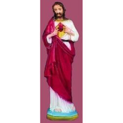  Sacred Heart of Jesus Statue in Indoor/Outdoor Vinyl Composition, 32\"H 