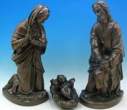  Christmas Nativity \"Holy Family Starter Set\" in Vinyl Composition 