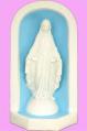  Grotto w/Granite Our Lady of Grace Statue - Indoor/Outdoor Vinyl Composition, 33"H 