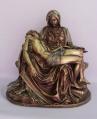  Pieta Statue - Cold-Cast Bronze, 12"H 
