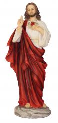 Sacred Heart of Jesus Statue, 10\"H 