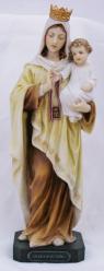  Our Lady of Mount Carmel Statue, 10\"H 