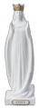  Our Lady of Knock Statue - White & Gold Trim, 8.5"H 