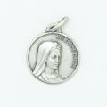  Sterling Silver Medium Round Our Lady Of Medjugorje Medal 