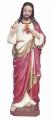  Sacred Heart Statue in Resin/Marble Composite - 44"H 