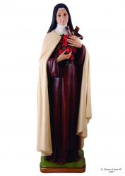  St. Theresa of Liseux Statue in Resin/Marble Composite - 48\"H 