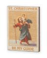  ST. CHRISTOPHER WOOD VISOR CLIP (3 PC) 