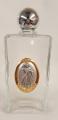 Jesus of Divine Mercy Large Glass Holy Water Bottle 