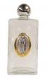  St. Peregrine Large Glass Holy Water Bottle 
