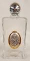  Sacred Heart of Jesus Large Glass Holy Water Bottle 
